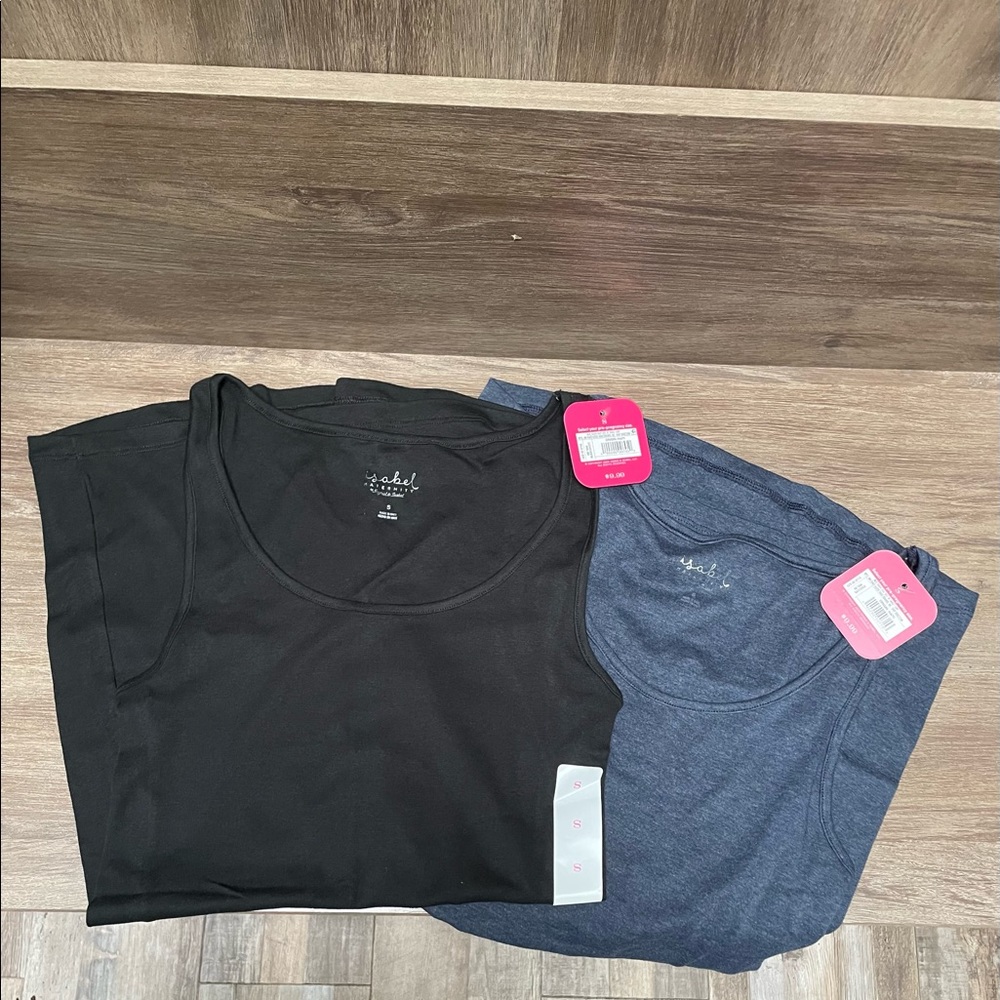 2 Isabel maternity tanks